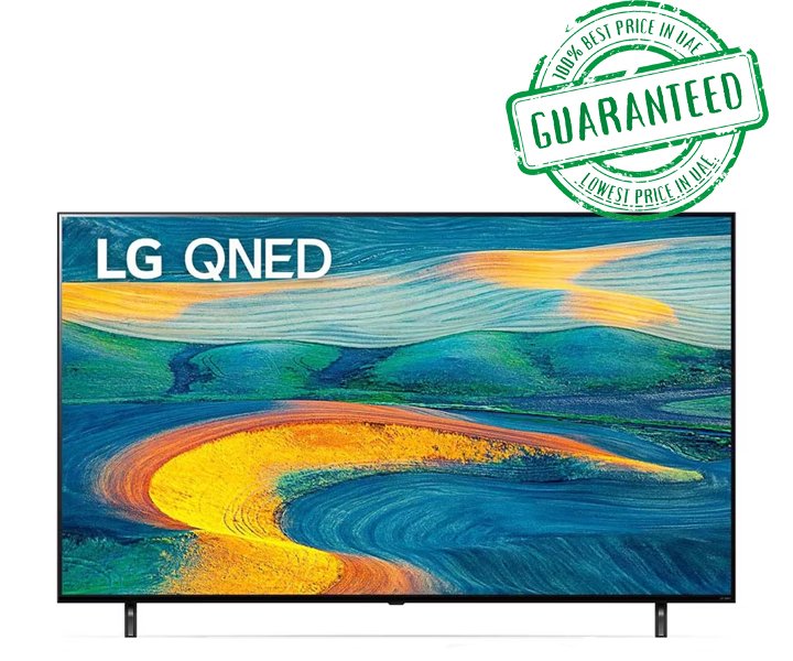 LG 55 Inch QNED 4K UHD Smart WebOS TV With ThinQ AI Active HDR (QNED7S6 Series) Black Model- 55QNED7S6EG | 1 Year Warranty