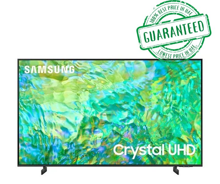 Samsung 75 Inch Crystal UHD 4K Smart TV AirSlim Design Titan Gray Model- UA75CU8000UXTW | 1 Year Warranty