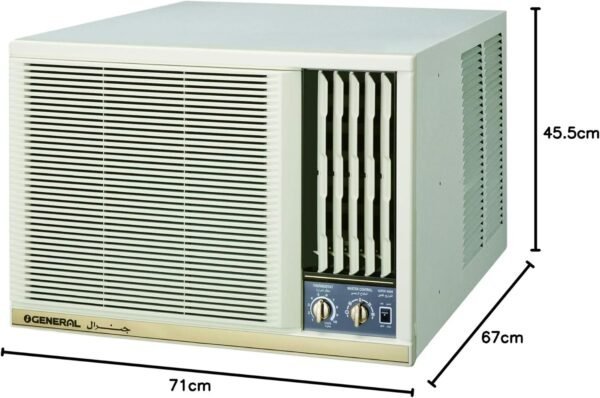 O General 2 Ton Tropical Window Air Conditioner Rotary compressor 24000 BTU Model 113AXGS24 | 1 Year Full 5 Years Compressor warranty - Image 4
