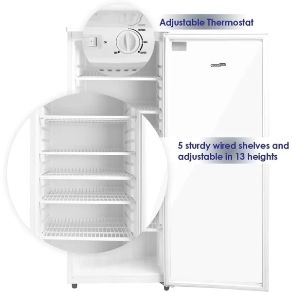 Super General 248L Single Door Chiller Color White Model SGSC256  | 1 Year Full 5 Years Compressor Warranty - Image 2