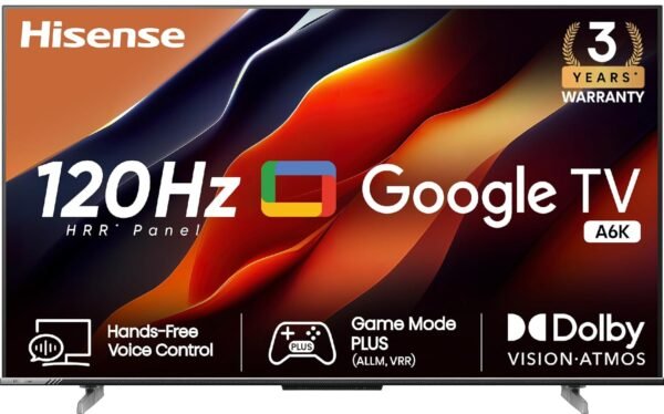 Hisense 43 Inch UHD 4K Smart TV VIDAA Dolby DTS HD Sound High Contrast (New 2023-24) Model 43A6K - Image 2