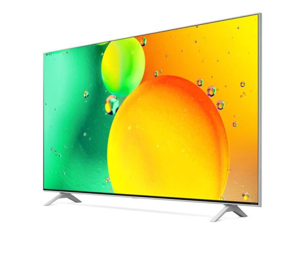 LG 65 Inch NANO 4K UHD Smart WebOS TV With ThinQ AI Active HDR (NANO77 Series) Black Model- 65NANO776RA-AMAE - Image 2