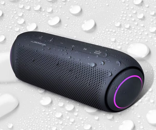 LG Xboom Go Speaker Portable Wireless Bluetooth Dual Action Bass Sound by Meridian Water-Resistant Sound Boost EQ Model-PL5 - Image 3