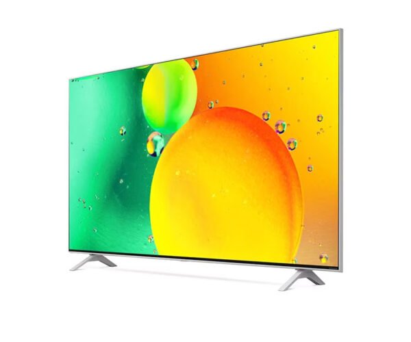 LG 55 Inch OLED 4K UHD Smart WebOS TV With ThinQ AI Active HDR (NANO77 Series) Black Model-55NANO776RA-AMAE - Image 2