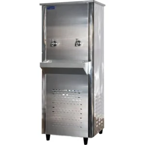 Super General 2 Tap 25 Gallon Water Cooler Stainless Steel Model SGAA33T2