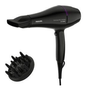 Philips Dry Care Pro Hairdryer Black model - BHD27403