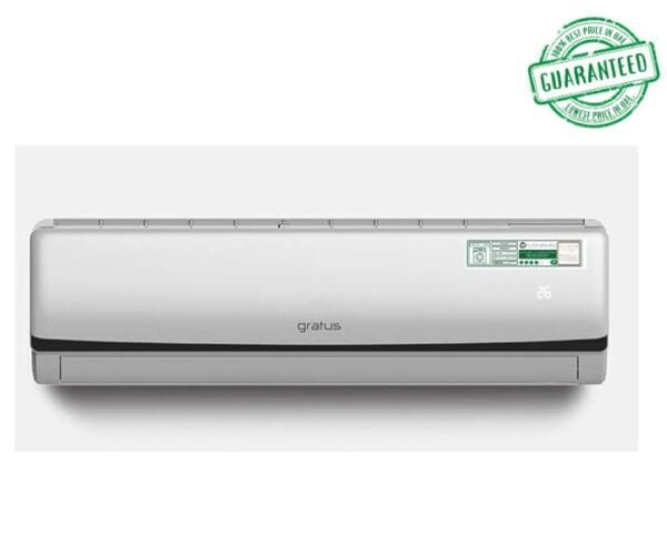 Gratus 2.5 Ton Split Air Conditioner With Heavy-Duty Rotary Compressor 30000 BTU White Model-GSACR30R1FVA | 1 Year Full 5 Years Compressor Warranty.