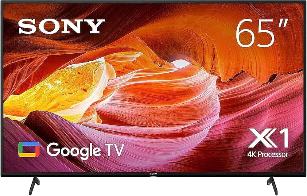 Sony Bravia 65 Inch 4K UHD Smart Google TV ( Series X75K ) Black Model KD-65X75K