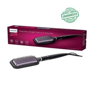 Philips Style care Essential Heated Straightening Brush Black Model BHH88003 | 1 Year Full Warranty