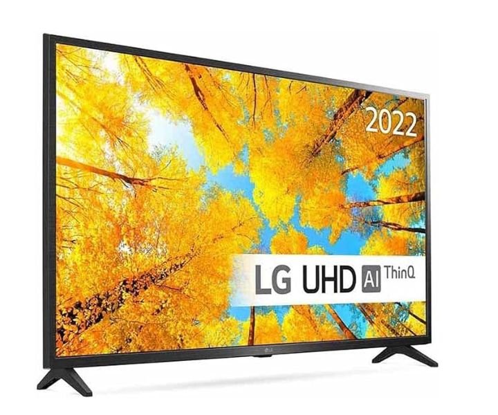 LG 65 Inch LED 4K UHD Smart WebOS TV With ThinQ AI Active HDR (UQ7500 Series) Black Model- 65UQ75006EG | 1 Year Warranty