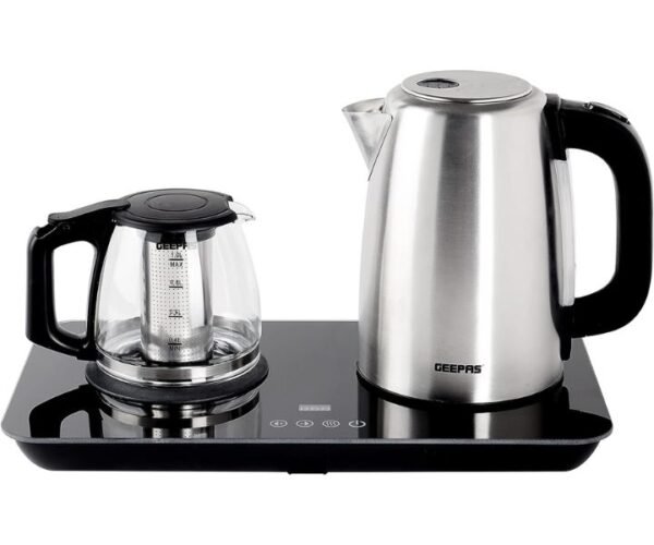 Geepas Tea Maker Silver Model Gtm38045 | 1 Year Full Warranty