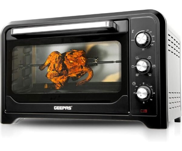 Geepas 42L Mini Oven & Rotisserie Electric Oven 2000W Model GO4450 | 1 Year Full Warranty