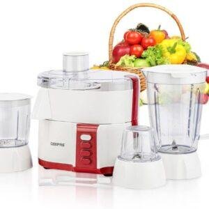 Geepas 4-in-1 Food Processor with Safety Lock Model GSB9890 | 1 Year Full Warranty