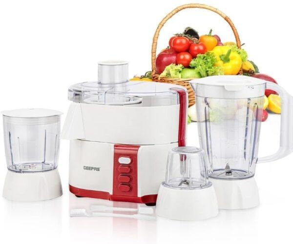 Geepas 4-in-1 Food Processor with Safety Lock Model GSB9890 | 1 Year Full Warranty