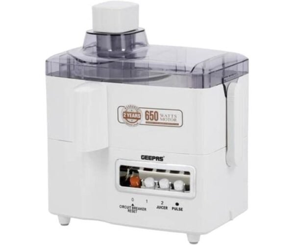 Geepas 1.8 Liter 4-In-1 Food Processor 650W Model GSB6147N | 1 Year Full Warranty