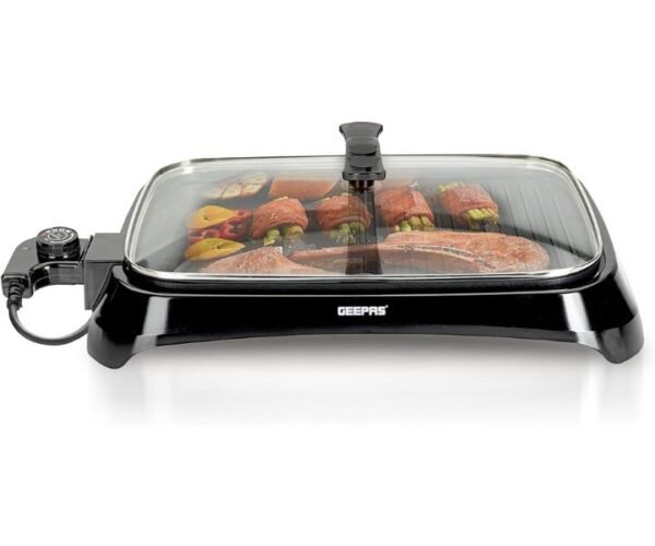 Geepas Electric Barbeque Grill 1600W Model Gbg63040 | 1 Year Full Warranty