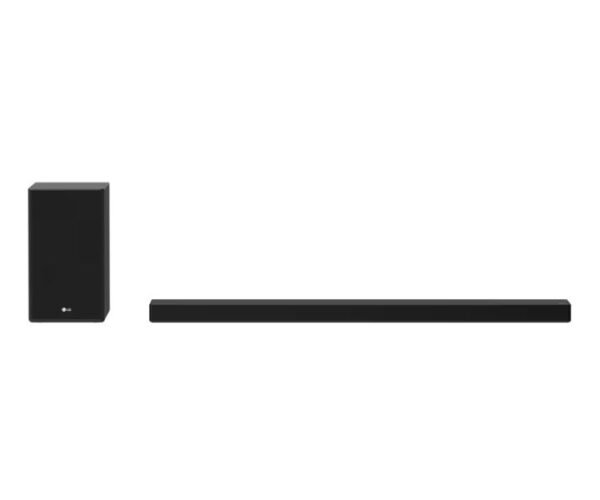 LG 5.1.2 Channel 520W Sound Bar with Dolby Atmos and Hi-res Audio Black Model- SP9A