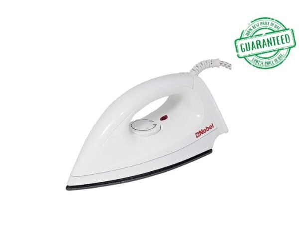 Nobel Dry Iron With Stick Soleplate 1100 W Black Model-NDI333 | 1 Year Warranty.