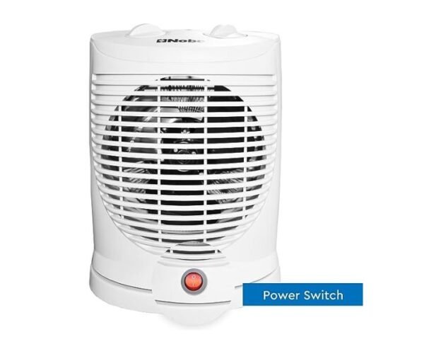 Nobel Fan Heater with Thermostat Control and Overheat Protection Oscilation Function 2000 W White Model-NFH200 | 1 Year Warranty. - Image 4