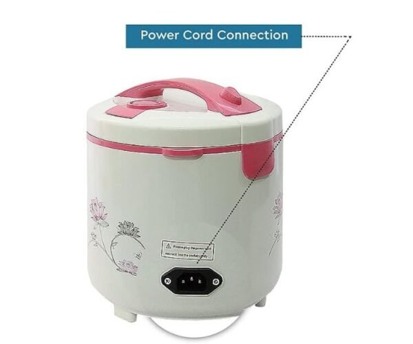 NOBEL 1.8 Litres Rice Cooker 700W Plastic Body White Model-NRC18 - Image 3