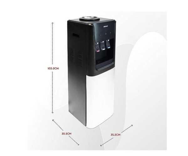 Nobel Water Dispenser 3 Tap Top Load Black/Silver Model-NWD1607 | 1 Year Warranty. - Image 3