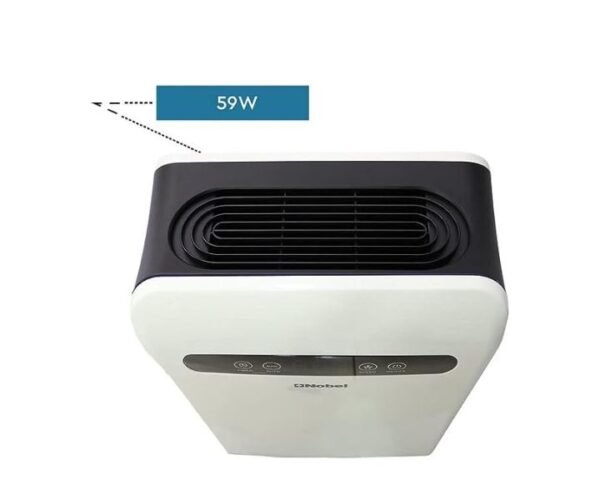 Nobel Air Purifier To Clean Area With 3 Filters 3 Speed LED Indicator White Model-NAP270 | 1 Year Warranty. - Image 3