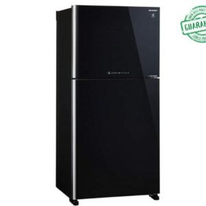 Sharp 650 Litres Refrigerator 2 Doors Color Black Model-SJ-GMF650 BK3 | 1 Year Full 5 Years Compressor Warranty.