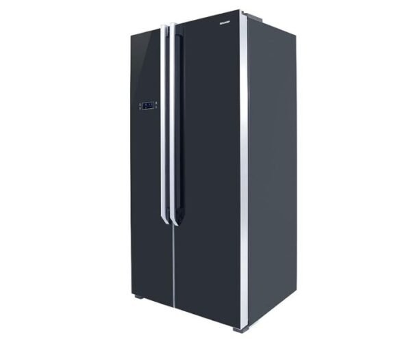 Sharp 645 Litres Refrigerator Side by Side Black Model-SJ-X645-BK3 | 1 Year Full 5 Years Compressor Warranty.