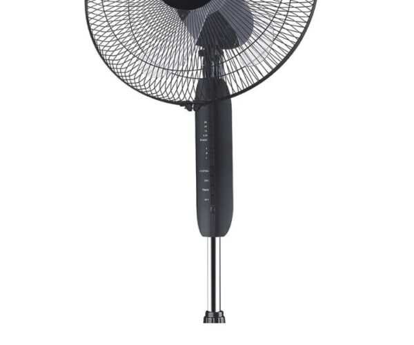 Aardee Free Standing Electric - Pedestal Fan Color Black Model-AR-1665PFR | 1 Year Brand Warranty.