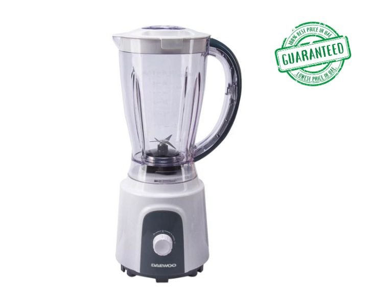 Daewoo 1.5 Litres Stand Blender With Plastic Jug 500W White Model-DW-DBL-6030 | 1 Year Brand Warranty.