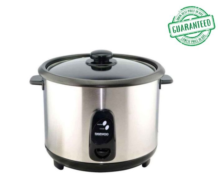 Daewoo 1.8 Litres Rice Cooker 700 W Color Silver Model-DW-DRC-4440 | 1 Year Brand Warranty.