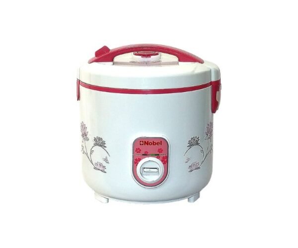 NOBEL 1.8 Litres Rice Cooker 700W Plastic Body White Model-NRC18