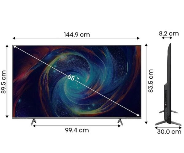 HISENSE 65 Inch Smart TV Quantum Netflix Model 65E7K - Image 4