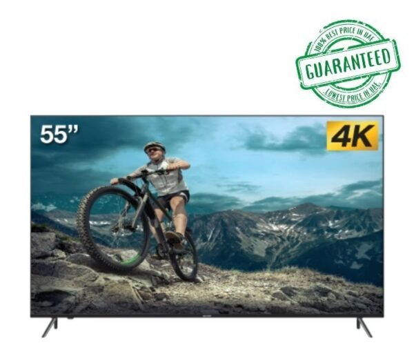 Sharp 55 Inch 4K-UHD Android Smart TV Color Black Model-4T-C55EK2NX | 1 Year Warranty.