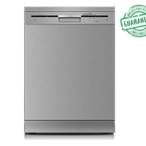 Sharp Free Standing Dishwasher With 12 Place Settings 6 Programs Silver Model-QW-MB612-SS3 | 1 Year Warranty.