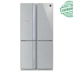 Sharp 678 Litres Refrigerator With Non-Frost French Bottom Color Silver Model-SJ-FS85V SL5 | 1 Year Full 5 Years Compresssor Warranty.