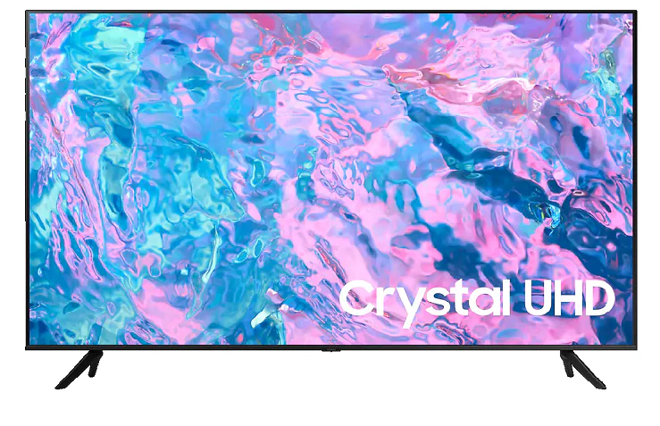 Samsung 43 Inch Crystal UHD 4K Smart TV AirSlim Design Titan Gray Model – UA43CU7000UXTW