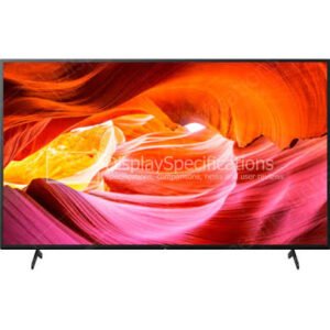 Sony Bravia 65 Inch 4K Ultra HD LED Smart Google TV (X85K Series) Black Model KD-65X85K