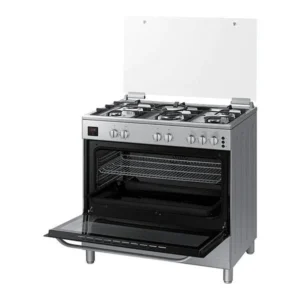 Samsung 5 Burner Freestanding 90 x 60 cm Gas Range With Triple Power Burner & Large Oven Capacity  Model - NX5500BM