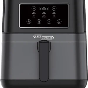 Super General 5.5L Air Fryer Color Black Model – SGAF-5501