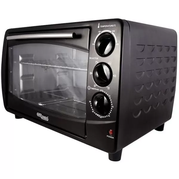Super General 28 Liter Countertop Electric Oven 1500W Power Temperature Control Black Model – SGEO030KR