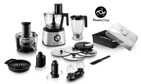 Philips Advance Collection Multifunction Food Processor 1300W Black Model - HR7778/01 - 1 Year Full Warranty