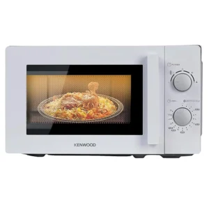 KENWOOD 20L Microwave Oven 700W With 5 Power Levels Defrost Function White Model MWM20.000WH | 1 Year Warranty
