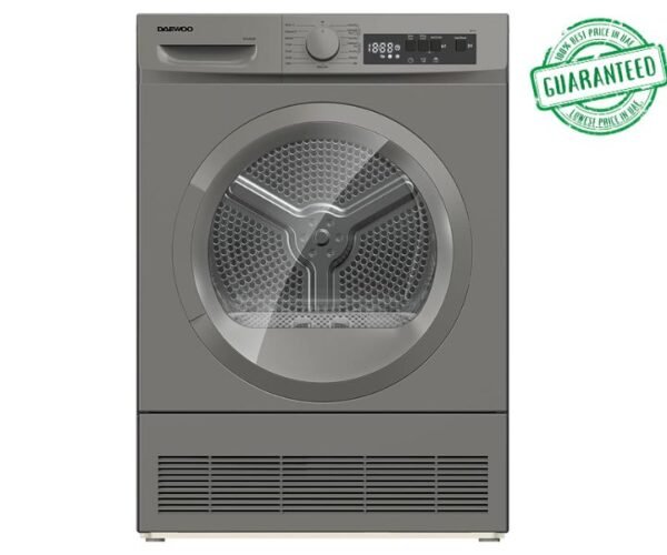 Daewoo 8 KG Condenser Tumble Dryer DW-DCD-8S15P