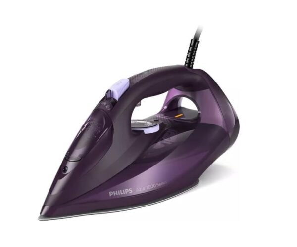 Philips 7000 Series HV Steam Iron Dark Purple Model-DST7051/36