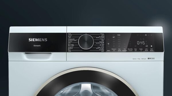 Siemens IQ300 9Kg Multi Functional Front Load Washing Machine 1200 RPM White Model WG42A1X0GC | 1 Year Full Warranty - Image 3