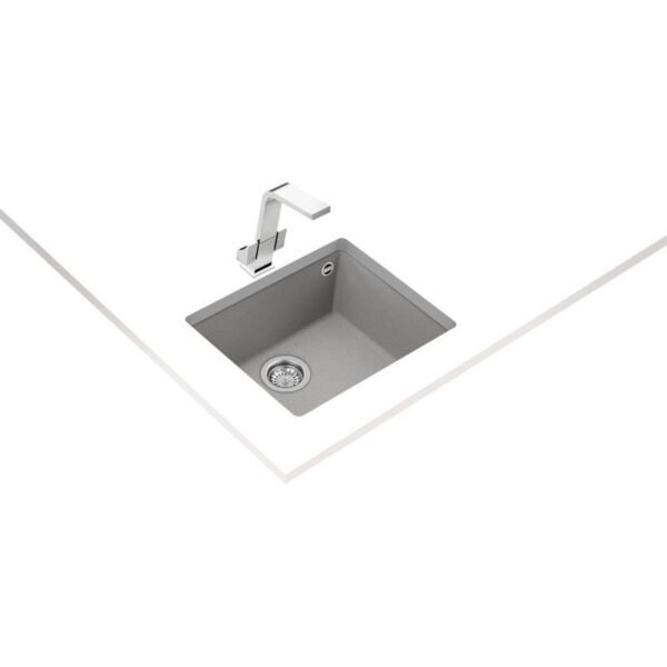 TEKA Undermount Tegranite Sink with One Bowl Model SQUARE50.40TGSG | 1 Year Warranty - Image 3