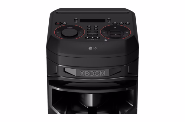 LG XBOOM Audio System With Mic Double Super Bass Boost, Powerful Sound, Karaoke Bluetooth Party Speaker Black Model RNC9 | International Version - Image 5