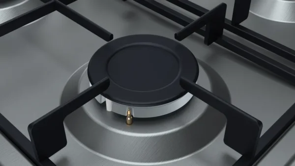 Bosch 60 cm Series 2 Gas Hob Stainless Steel Model PBP6C5B62M | 1 Year Full Warranty - Image 4