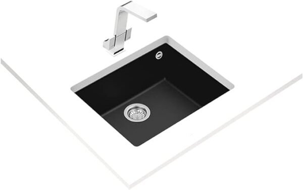 Teka Undermount Tegranite Sink SQUARE50.40TGBK